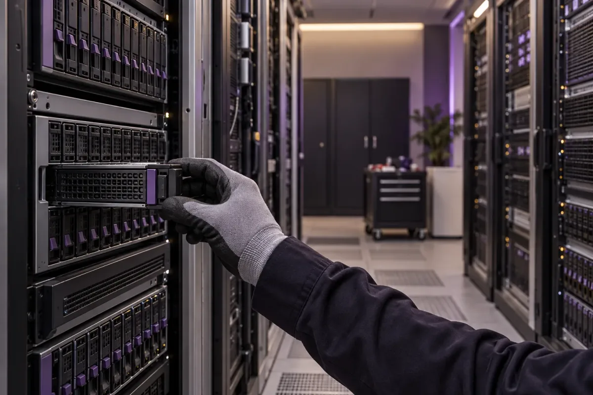 Illustrative maintenance of resilient storage infrastructure
